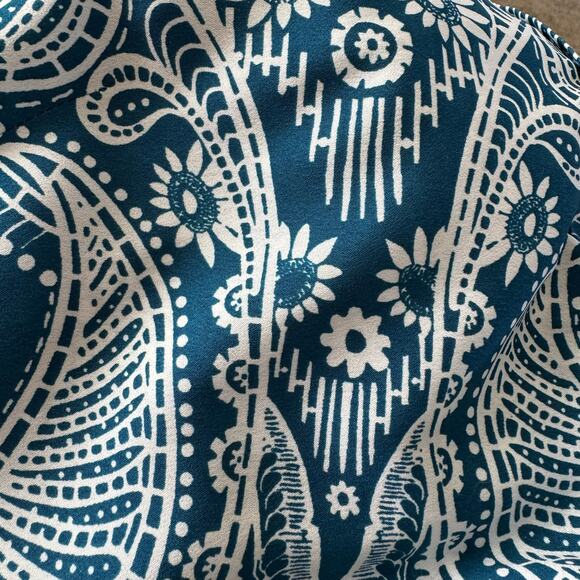 ❤️Denim 24/7 Tunic Blouse 3/4 tab Sleeves Button Down Women’s 22W Boho - Picture 7 of 10